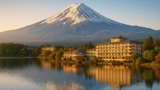 富士山が見える宿、どこに泊まる？ 河口湖【富士レークホテル】なら景色もご飯も感動級！