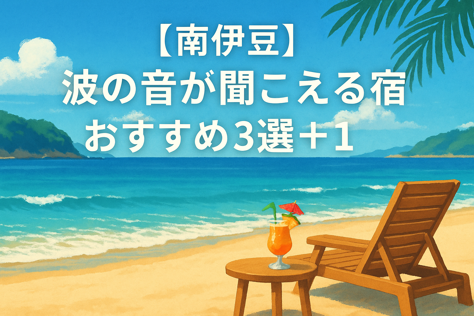🌊【南伊豆】波の音が聞こえる宿おすすめ3選+1|静寂と海風に包まれる極上ステイ