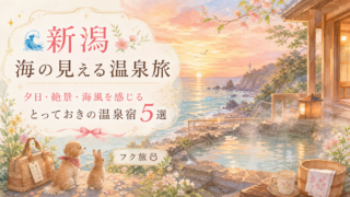 🌊【新潟】海の見える温泉旅|夕日・絶景・海風を感じるとっておきの温泉宿5選